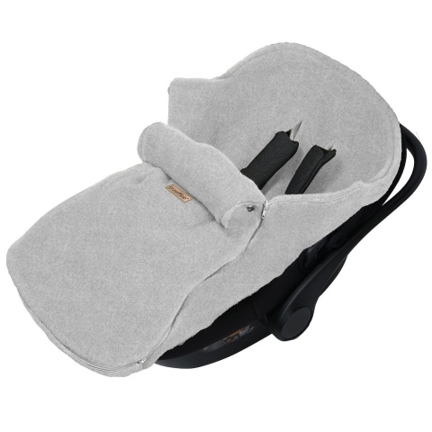 Zaffiro Regulowany śpiworek maxi wełniany Sierra 0-36m grey
