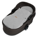 Zaffiro Regulowany śpiworek maxi wełniany Sierra 0-36m grey