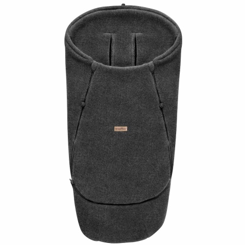 Zaffiro Regulowany śpiworek maxi wełniany Sierra 0-36m anthracite