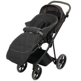 Zaffiro Regulowany śpiworek maxi wełniany Sierra 0-36m anthracite