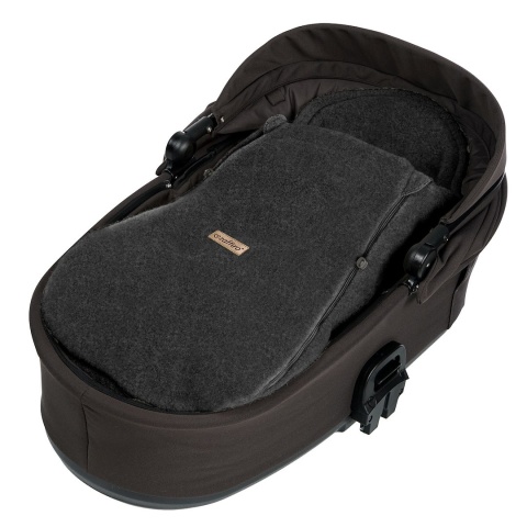 Zaffiro Regulowany śpiworek maxi wełniany Sierra 0-36m anthracite