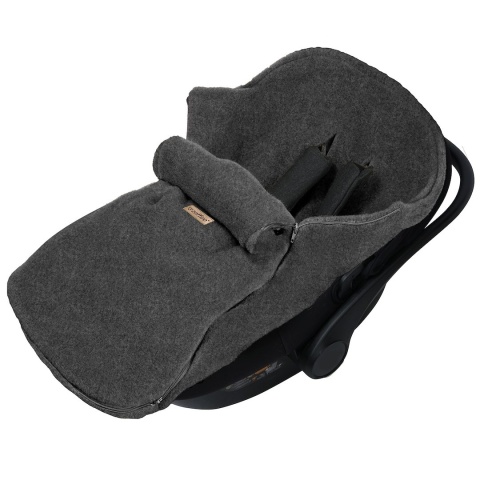 Zaffiro Regulowany śpiworek maxi wełniany Sierra 0-36m anthracite