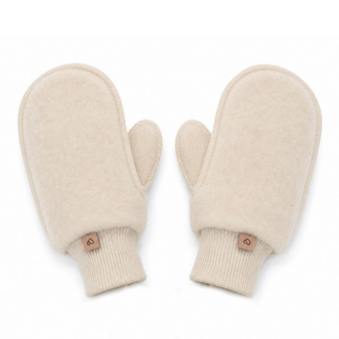 Zaffiro Rękawiczki dla dorosłych wełniane Sierra S/M, L/XL beige
