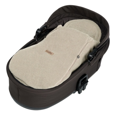 Zaffiro Regulowany śpiworek maxi wełniany Sierra 0-36m beige