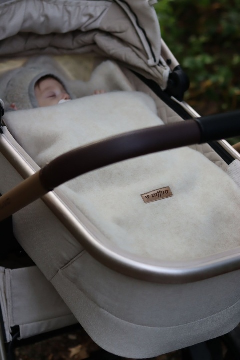 Zaffiro Śpiworek mini wełniany Sierra 0-18m beige