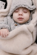 Zaffiro Śpiworek mini wełniany Sierra 0-18m brown