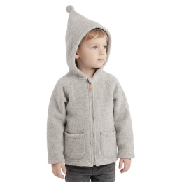 Zaffiro Kurteczka dziecięca wełniana Meri Sierra grey