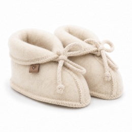 Zaffiro Buciki dziecięce wełniane Sierra beige