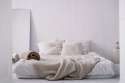 Zaffiro Koc wełniany Nevada 75x100cm beige