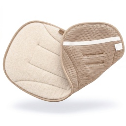 Zaffiro Oddychająca wkładka do wózka spacerówki Sierra beige
