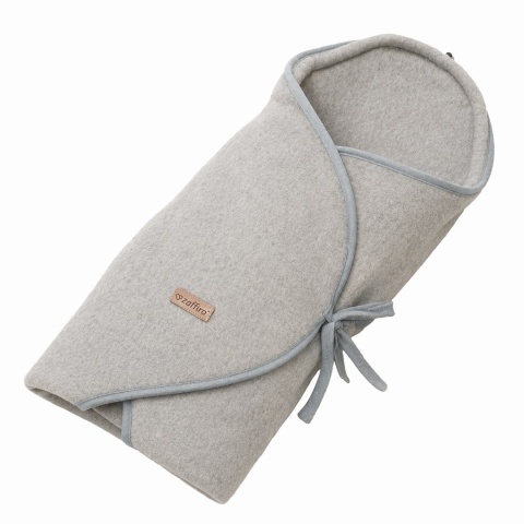 Zaffiro Otulacz wełniany Sierra 0-12m grey