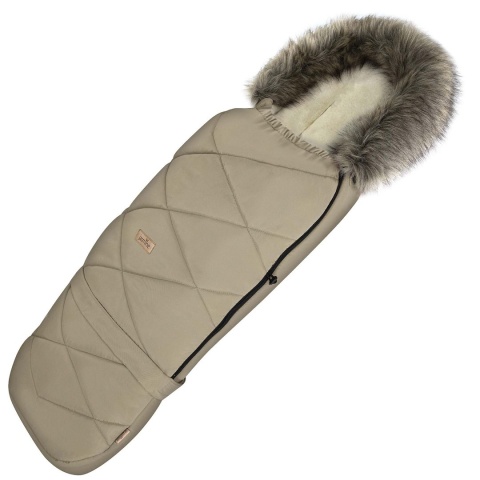 Zaffiro Regulowany śpiwór z torbą GrowUP Nordico 0-36m beige