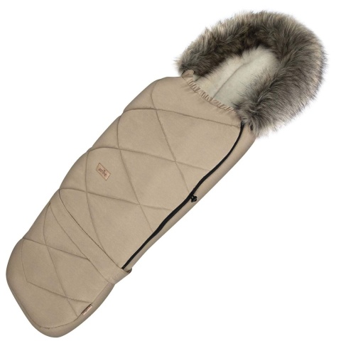 Zaffiro Regulowany śpiwór z torbą GrowUP Scandi 0-36m beige
