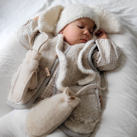 Zaffiro Kamizelka wełniana Nevada beige