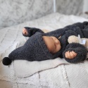 Zaffiro Kurteczka Meri wełniana Nevada anthracite