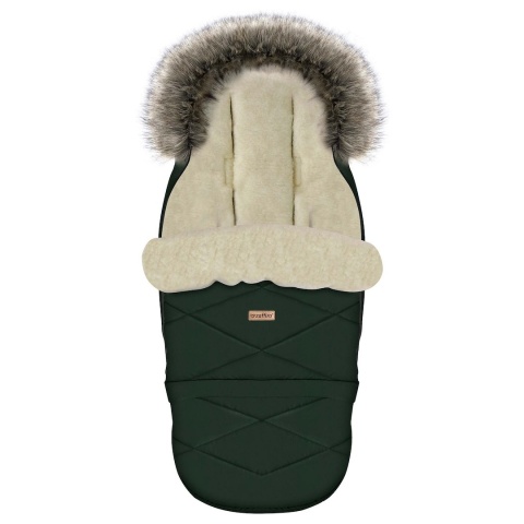 Zaffiro Regulowany śpiwór z torbą GrowUP Nordico 0-36m green