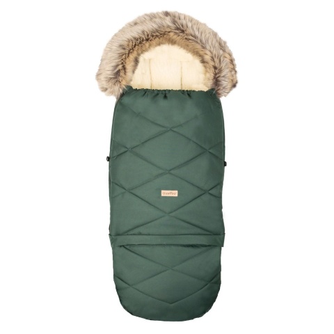 Zaffiro Regulowany śpiwór z torbą GrowUP Nordico 0-36m green