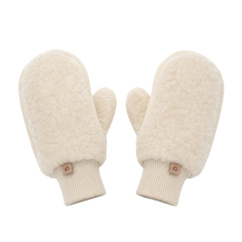 Zaffiro Rękawiczki dla dorosłych wełniane Nevada S/M, L/XL beige