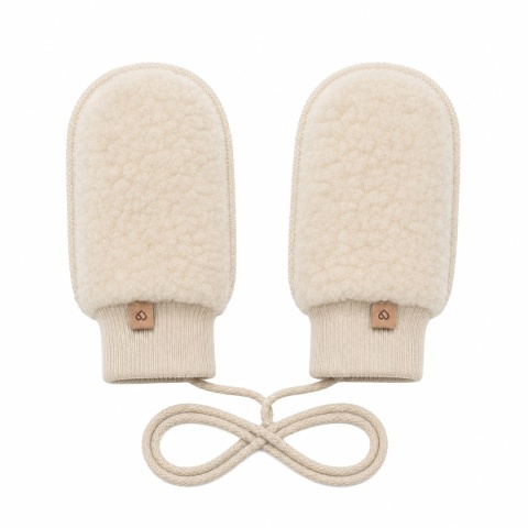 Rękawiczki dziecięce wełniane Nevada 0-12m beige