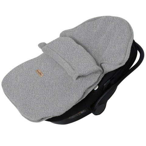 Zaffiro Śpiworek mini wełniany Nevada 0-18m grey