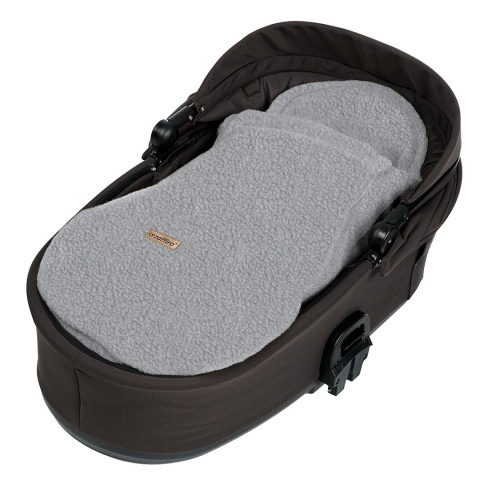 Zaffiro Śpiworek mini wełniany Nevada 0-18m grey