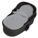 Zaffiro Śpiworek mini wełniany Nevada 0-18m grey