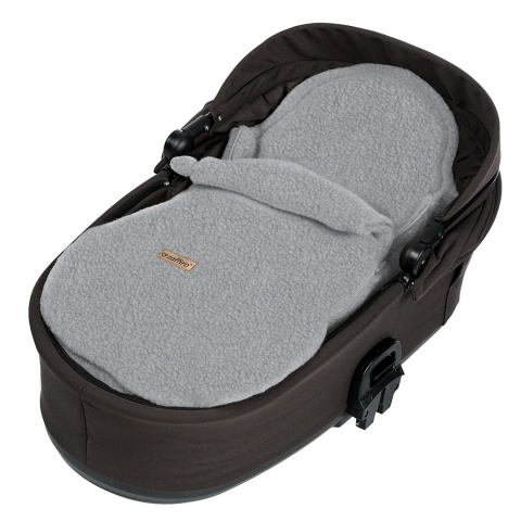 Zaffiro Śpiworek mini wełniany Nevada 0-18m grey