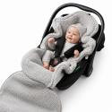 Zaffiro Śpiworek mini wełniany Nevada 0-18m grey