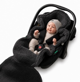 Zaffiro Śpiworek mini wełniany Nevada 0-18m anthracite