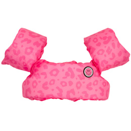 Pas piankowy do pływania The Swim Essentials Puddle Jumper 2-6 lat Leopard Neon