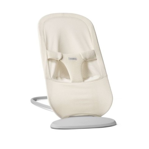 BABYBJORN - leżaczek BEGIN MESH, kremowy
