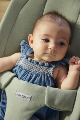 BABYBJORN - leżaczek BEGIN WOVEN, jasnozielony