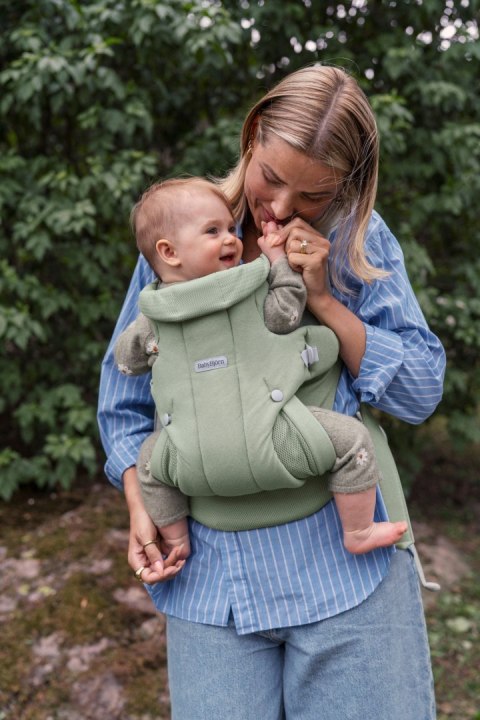 BABYBJORN - nosidełko HOLD, WOVEN, jasnozielony