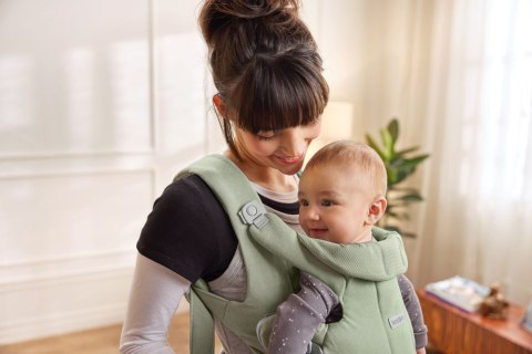 BABYBJORN - nosidełko HOLD, WOVEN, jasnozielony