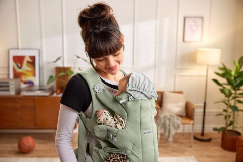 BABYBJORN - nosidełko HOLD, WOVEN, jasnozielony