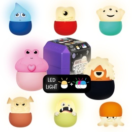 EGGY'S MYSTERY LIGHTS MONSTERS- Mini lampki niespodzianki. Zbierz całą kolekcję!