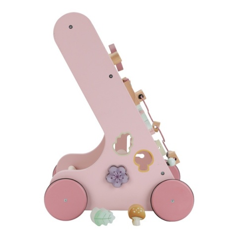 Little Dutch Drewniany chodzik pchacz edukacyjny Fairy Garden FSC