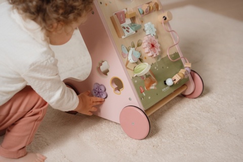 Little Dutch Drewniany chodzik pchacz edukacyjny Fairy Garden FSC