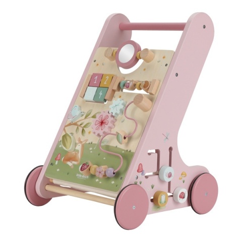 Little Dutch Drewniany chodzik pchacz edukacyjny Fairy Garden FSC
