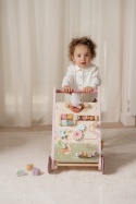 Little Dutch Drewniany chodzik pchacz edukacyjny Fairy Garden FSC
