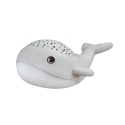 WILLY WHALE LED WIELORYB dziecięca lampka nocna z projektorem gwiezdnego nieba, Ciepła biel/RGB ze ściemniaczem