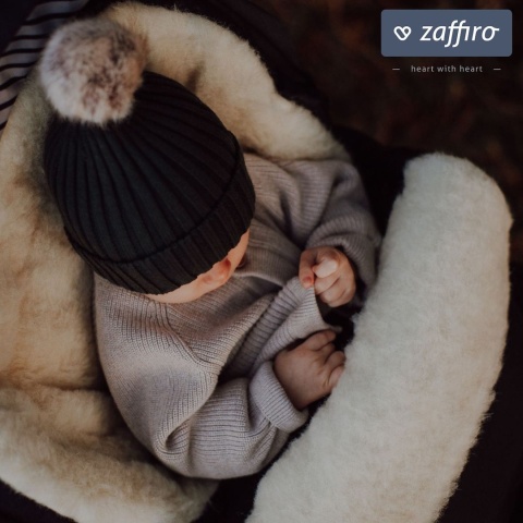 Zaffiro Regulowany śpiwór iGrow Aspen 0-36m black