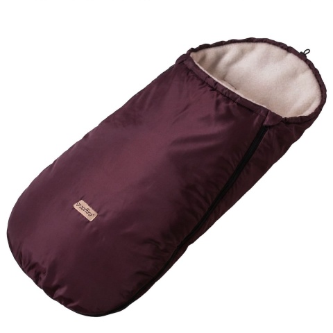 Zaffiro Śpiworek Mini Aspen 0-12m burgundy