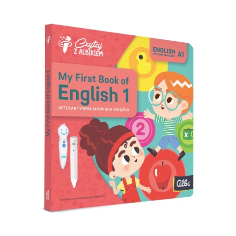 Albi Książka My First Book of English 1, 3+