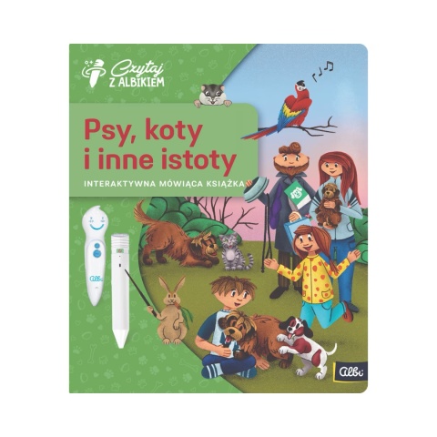 Albi Książka Psy, koty i inne istoty 6+
