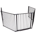 BabyDan - bramka ochronna Flex StepFree XXL, czarna