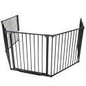 BabyDan - bramka ochronna Flex StepFree XXL, czarna