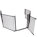 BabyDan - bramka ochronna Flex StepFree XXL, czarna