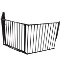 BabyDan - bramka ochronna Flex StepFree L, czarna
