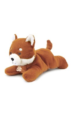 DOUDOU - obciążeniowy pluszowy lis Les P'tits Relax, Histoire d'Ours, 30 cm, rudy